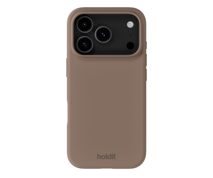 Etui do telefonów Holdit Silicone Case iPhone 17 Pro Mocha Brown 16814